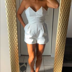 Keepsake shorts strapless jumper